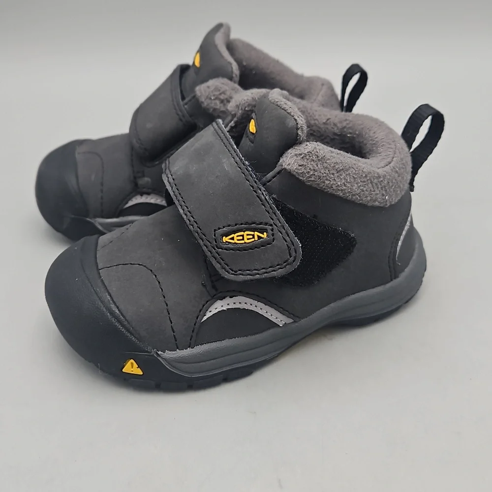 Keen Little Kids' Kootenay III Waterproof Leather Boot Baby Shoes